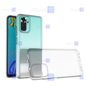 قاب شفاف Xiaomi Redmi Note 10 4G مدل شیشه ای - ژله ای