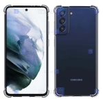 قاب کپسولی Samsung Galaxy S21 FE مدل ژله ای محافظ لنز دار