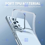 قاب ژله ای Samsung Galaxy A73 5G مدل شفاف