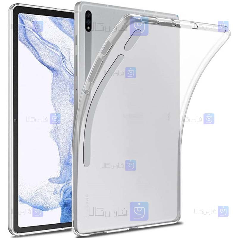 قاب ژله ای Samsung Galaxy Tab S8 Plus مدل شفاف