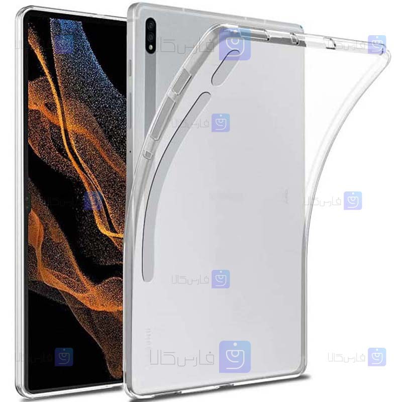 قاب ژله ای Samsung Galaxy Tab S8 Ultra مدل شفاف