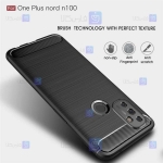 قاب ژله ای Oneplus Nord N100 مدل فیبر کربنی
