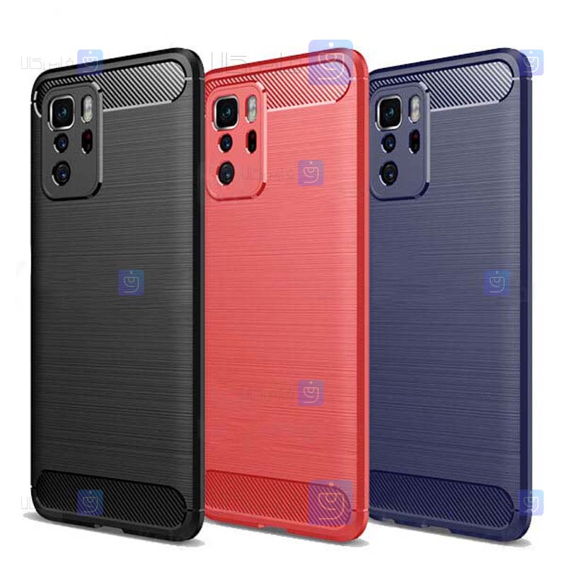 قاب ژله ای Xiaomi Redmi Note 10 Pro 5G مدل فیبر کربنی