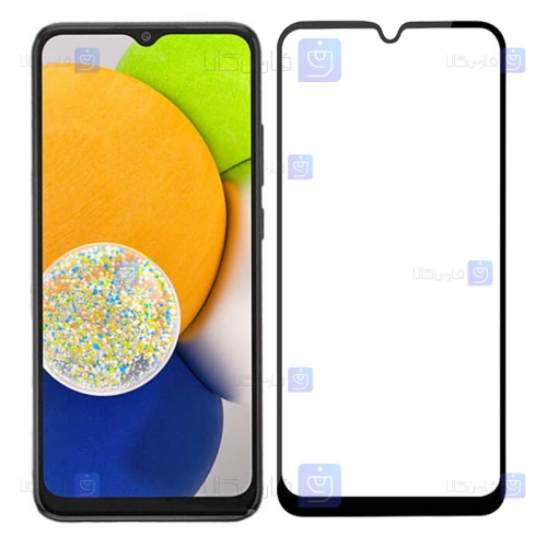 گلس Samsung Galaxy A03 مدل تمام صفحه