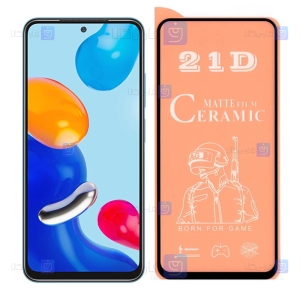 محافظ صفحه سرامیکی Xiaomi Redmi Note 11 4G مدل مات