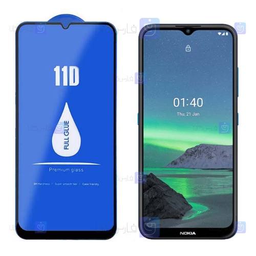 گلس فول Nokia 1.4 مدل LANBI