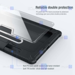 کیف محافظ لنزدار نیلکین Samsung Galaxy Tab S8 Plus مدل Bumper Leather Pro
