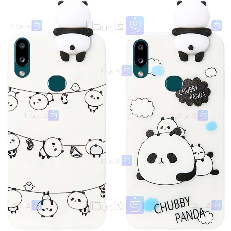 قاب طرح دار دخترانه Samsung Galaxy A10s مدل Panda