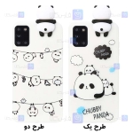قاب طرح دار دخترانه Samsung Galaxy A21s مدل Panda