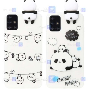 قاب طرح دار دخترانه Samsung Galaxy A51 مدل Panda