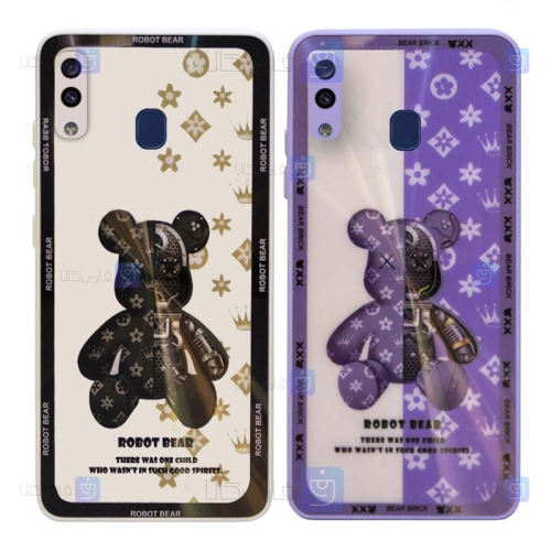 قاب فانتزی گوشی Samsung Galaxy A30 مدل Robot Bear