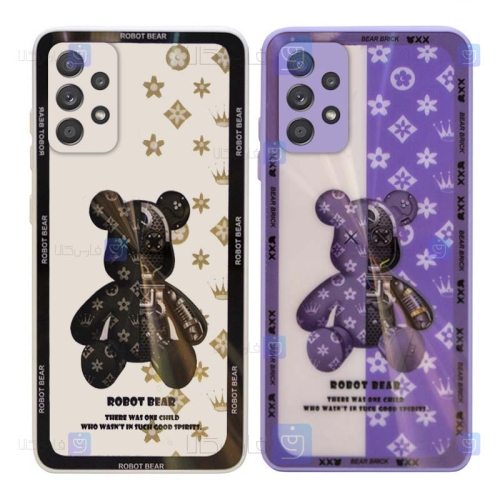 قاب فانتزی گوشی Samsung Galaxy A52 مدل Robot Bear