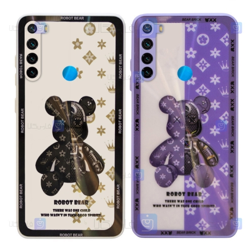 قاب فانتزی گوشی Xiaomi Redmi Note 8 مدل Robot Bear
