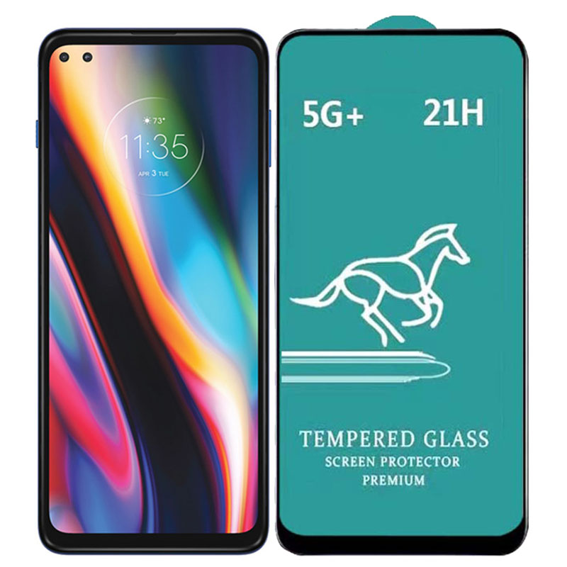 گلس فول گوشی موتورولا Motorola Moto G 5G Plus مدل Swift Horse