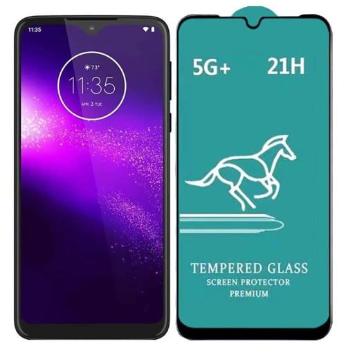 گلس فول گوشی موتورولا Motorola Moto One Macro مدل Swift Horse