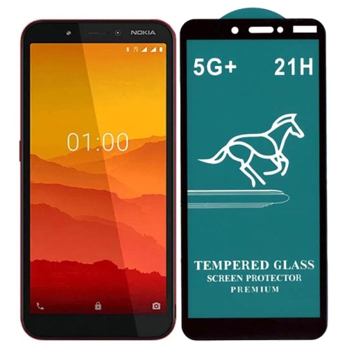 گلس فول گوشی نوکیا Nokia C1 مدل Swift Horse