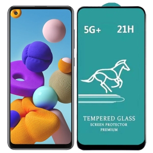 گلس فول گوشی سامسونگ Samsung Galaxy A21 مدل Swift Hors