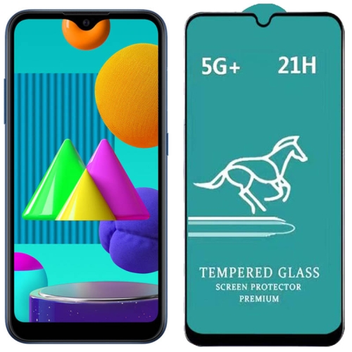 گلس فول گوشی سامسونگ Samsung Galaxy M01 مدل Swift Hors