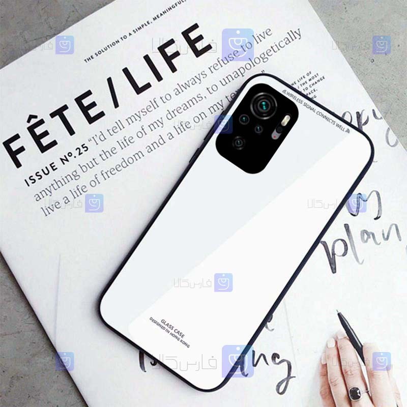 قاب پشت گلس Xiaomi Redmi Note 10S