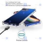 قاب کپسول دار Motorola Moto G 5G Plus مدل شیشه ای - ژله ای