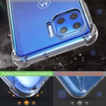 قاب کپسول دار Motorola Moto G 5G Plus مدل شیشه ای - ژله ای