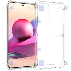 قاب کپسول دار Xiaomi Redmi Note 10 4G مدل شیشه ای - ژله ای