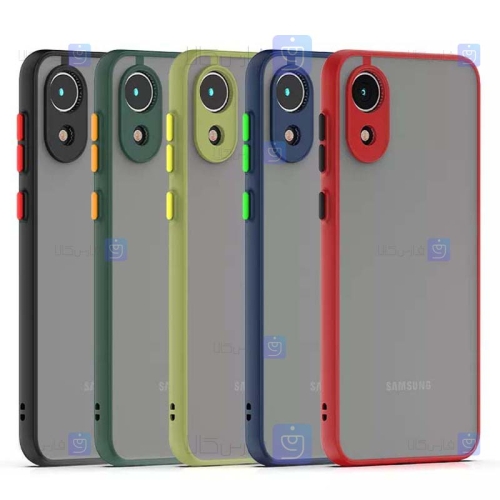قاب پشت مات Samsung Galaxy A03 Core مدل محافظ لنزدار