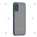 قاب پشت مات Samsung Galaxy A03 Core مدل محافظ لنزدار