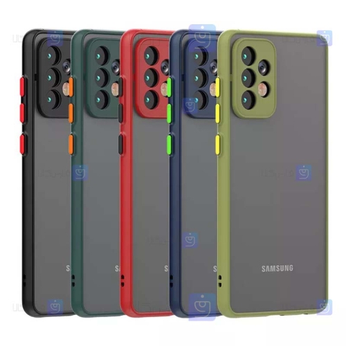 قاب پشت مات Samsung Galaxy A73 5G مدل محافظ لنزدار