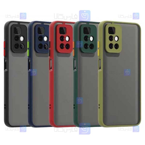 قاب پشت مات Xiaomi Poco M4 Pro 5G مدل محافظ لنزدار