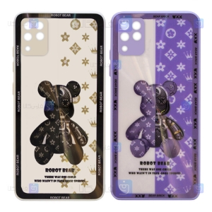 قاب فانتزی گوشی Samsung Galaxy A22 4G مدل Robot Bear
