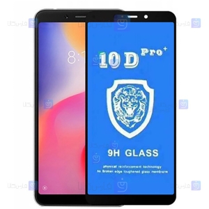 گلس فول Xiaomi Redmi 6A مدل 10D Pro