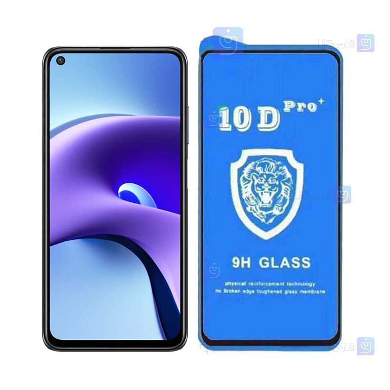 گلس فول Xiaomi Redmi Note 9T مدل 10D Pro
