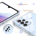 قاب کپسولی Samsung Galaxy A23 4G/5G مدل ژله ای محافظ لنز دار