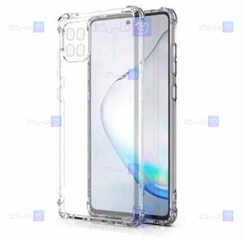 قاب کپسولی Samsung Galaxy Note 10 Lite مدل ژله ای محافظ لنز دار