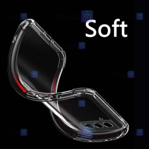 قاب کپسولی Samsung S22 Ultra مدل ژله ای محافظ لنز دار