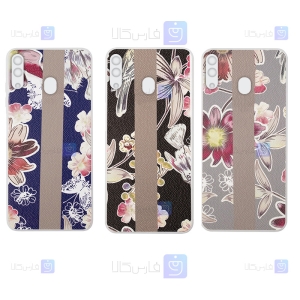 قاب طرح دار گوشی Samsung Galaxy A20 مدل Flower