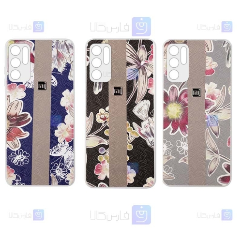 قاب طرح دار گوشی Xiaomi Redmi Note 10 5G مدل Flower