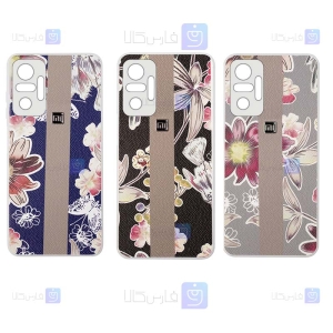 قاب طرح دار گوشی Xiaomi Redmi Note 10 Pro مدل Flower