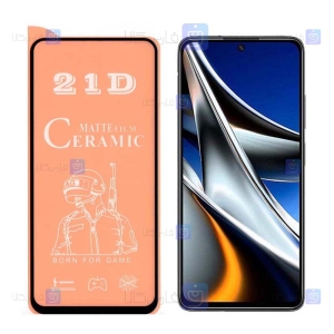 محافظ صفحه سرامیکی Xiaomi Poco X4 Pro 5G مدل مات