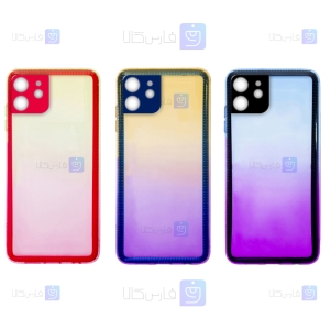 قاب ژله ای رنگی گوشی Apple iPhone 12 مدل Gradient