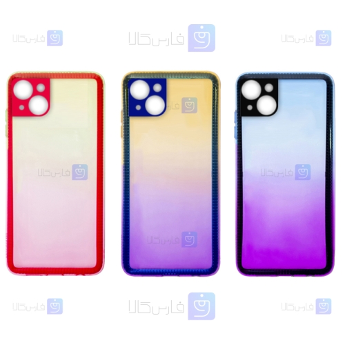 قاب ژله ای رنگی گوشی Apple iPhone 13 مدل Gradient
