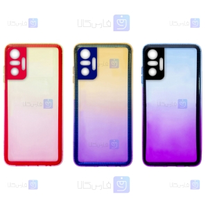 قاب ژله ای رنگی گوشی Xiaomi Redmi Note 10 Pro مدل Gradient