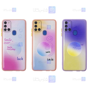 قاب فانتزی سامسونگ Samsung Galaxy A21s مدل IMD Rainbow