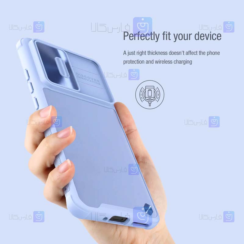 قاب نیلکین Xiaomi 12X مدل CamShield Leather