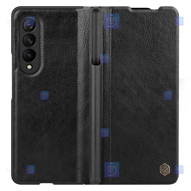 کیف چرمی نیلکین Samsung Galaxy Z Fold 3 5G مدل Qin