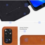 کیف چرمی نیلکین Xiaomi Redmi Note 11 4G Global مدل Qin