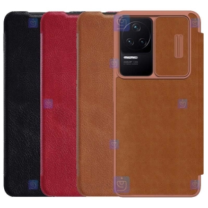 کیف چرمی نیلکین Xiaomi Redmi K40S مدل Qin Pro