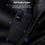 کیف چرمی نیلکین Xiaomi Redmi K40S مدل Qin Pro