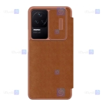 کیف چرمی نیلکین Xiaomi Redmi K40S مدل Qin Pro